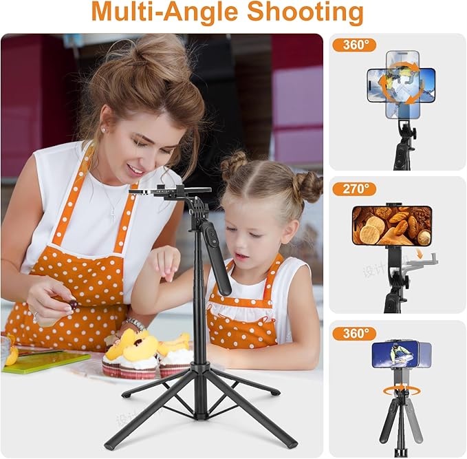 70inch Selfie Stick Phone Tripod - Image 4