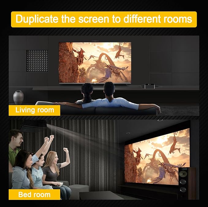 4K@60Hz HDMI Splitter 1x2 4:4:4, 18 Gbps, Supports Soundbar, HDCP Bypass - Image 5