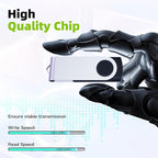 64GB Flash Drive 10 Pack, Wooolken USB 2.0 Thumb Drive Bulk Pen Drive Metal - Image 2