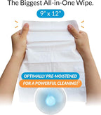iCloth XL Screen Cleaning Wipes, Lint-Free and Streak-Free, Fast-Drying - Image 3