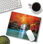 Mouse Pad, Natural Landscape Mouse Mad, Square Waterproof Mouse Pad Non-Slip - Image 4