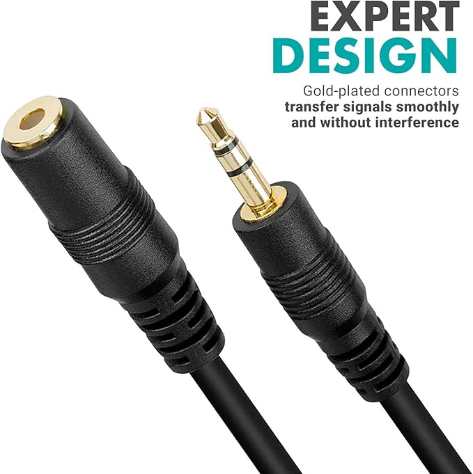 Movo MC20 3.5mm Audio Cable - Image 2