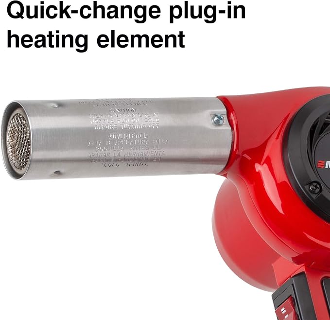 Master Appliance HG-501D Industrial Heat Gun, Quick Change Plug-In Heating - Image 5