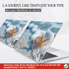 CISSOOK Compatible with MacBook Air 13.6 inch Case 2025 2024 2022 Release M4 - Image 3