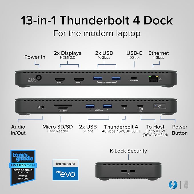 Plugable Thunderbolt 4 Dock - Image 2