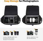 CADeN Camera Bag Case Shoulder Crossbody Bag Compatible - Image 2
