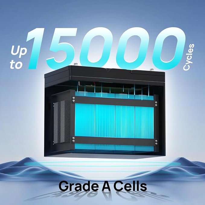 ECO-WORTHY 12V 150AH Bluetooth LiFePO4 Lithium Battery - Image 7