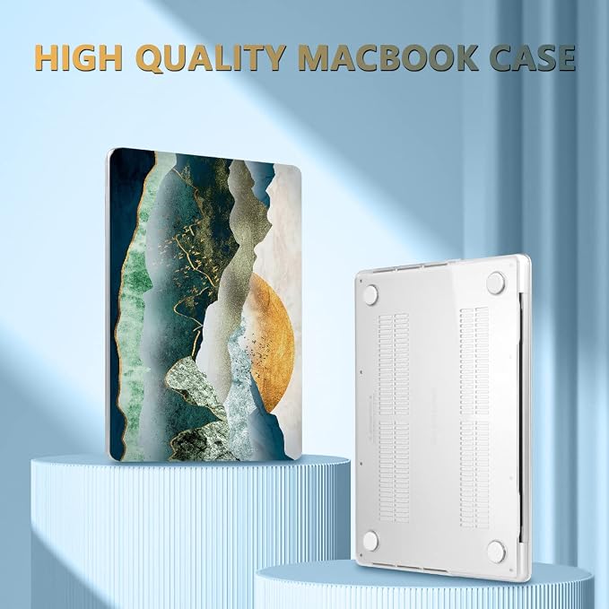 CISSOOK Mountain Case for MacBook Pro 14 inch 2024 2023-2021 Release Model M4 - Image 4