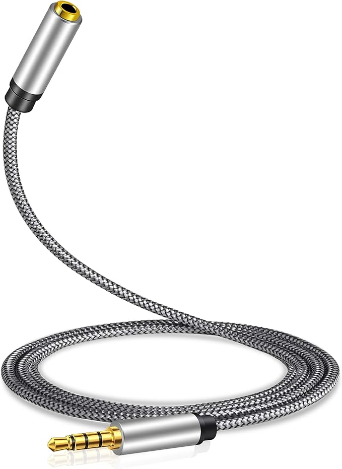 Male to Female Audio Cable 3Ft, Tan QY Male to Female - Image 2