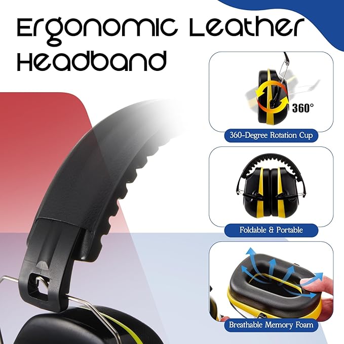 Amylove 12 Pcs Kids Ear Protection Noise Cancelling Headphones Ear Muffs Bulk - Image 4