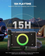 GFEEN Portable Bluetooth Speaker: 100W, 15H Playtime, Wireless Speakers - Image 3