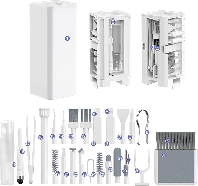 32-in-1 Multi-Functional Cleaning Kit by SmallAccessoryBetterLife