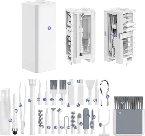 32-in-1 Multi-Functional Cleaning Kit by SmallAccessoryBetterLife
