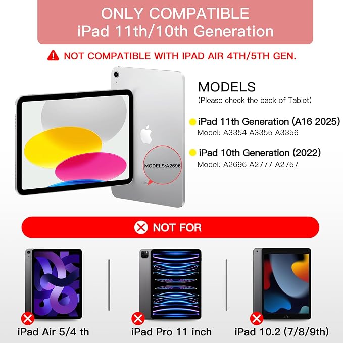 NOKBABO for iPad 11th 10th Generation Case - Image 2