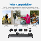 Accsoon Toprig 16inch/40cm Camera Slider Motorized, Button&APP Control - Image 7