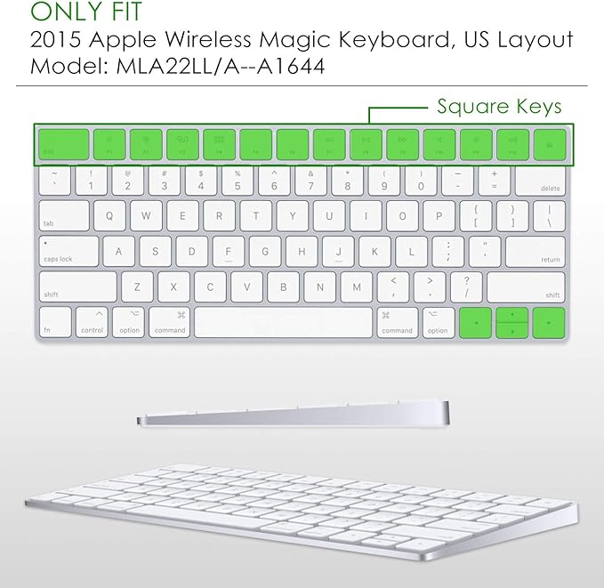 Allinside Transparent Cover for Apple Magic Keyboard - Image 2