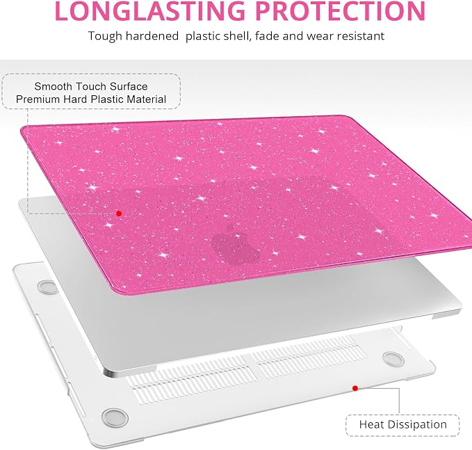 Anban Compatible with MacBook Pro 13 inch Case M2 M1 2025-2016 A2338 A2251 - Image 4