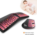 Ergonomic Wireless Keyboard and Mouse Set Wireless Keyboard Silent Mice Set - Image 5