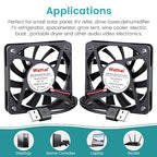 2 Packs Wathai 60mm x 10mm USB Computer Fan 5V - Image 4