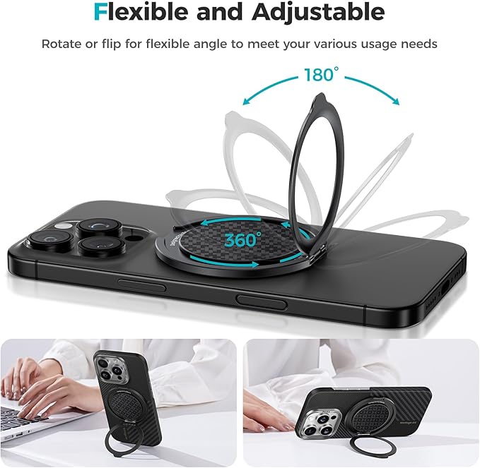 BENKS ArmorPop Magnetic Phone Grip & Stand - Image 2
