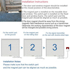 Rolling Door Contact Magnetic Reed Switch Alarm - Image 5