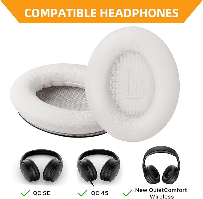 Replacement Ear Pads for Bose QuietComfort 45/QuietComfort SE/New QuietComfort - Image 6