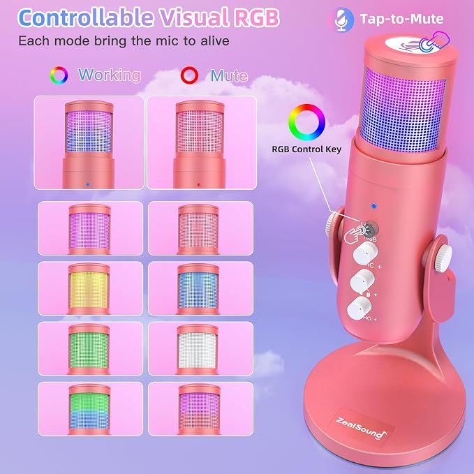 ZealSound USB Gaming Microphone - Image 3
