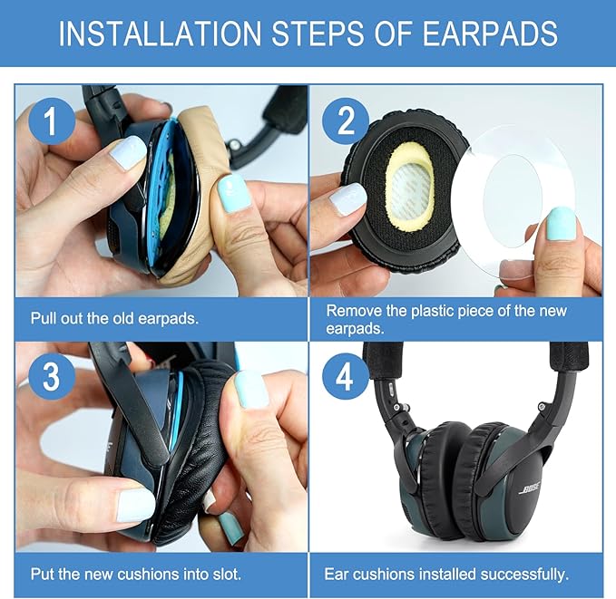 GEVO Ear Pads Cushions Replacement - Image 5
