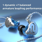 CCA KZ Zax in Ear Monitor Headphones 16 Units 7BA 1DD Hybrid Drivers HiFi IEM - Image 2