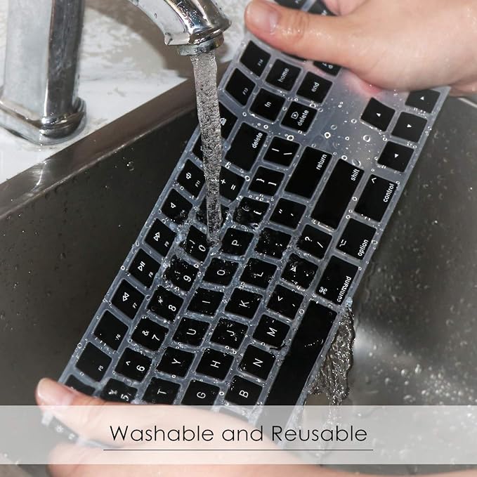 Allinside Black Cover for Apple iMac Magic Keyboard - Image 6
