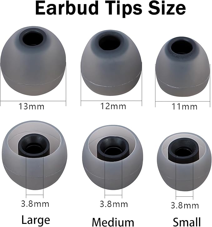 Silicone Replacement Earbud Tips - Image 2