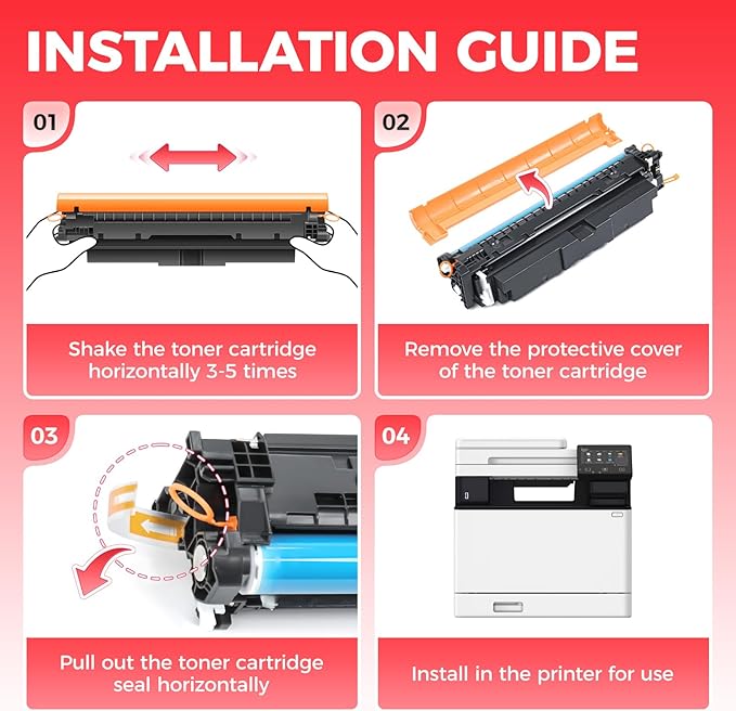 069H 069 Black Toner Cartridge Set 2-Pack MF753Cdw High Capacity Replacement - Image 4
