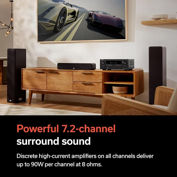 Denon AVR-S970H 8K Ultra HD 7.2 Channel AV Receiver - Image 5