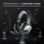 EKSA E1000 USB Gaming Headset for PC, Computer Headphones - Image 6
