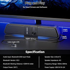 SENZER CS20 2 in 1 Bluetooth Computer Speakers - Image 8