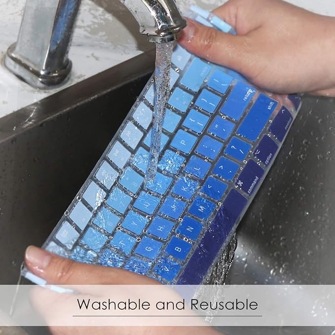 Allinside Ombre Blue Cover for Apple iMac Magic Wireless Keyboard - Image 6