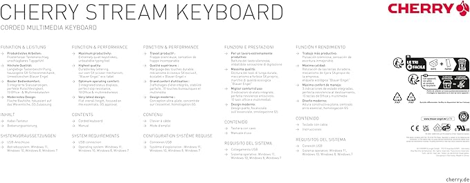 Cherry Stream Keyboard - Image 8