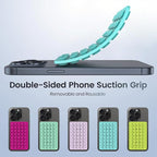 2PACK Silicone Double Sided Suction Phone Case Mount, Detachable Hands Free & - Image 6