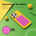 Silicone Phone Sticky Grip, Suction Phone Case Mount - Image 4