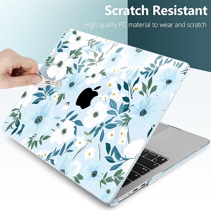 TWOLSKOO Compatible with M4 MacBook Air 13.6 inch Case 2025-2022 Release M4 - Image 4