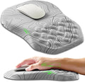 Ergonomic Slope Mouse Pad Wrist Support, Wrist Rest Mousepad by Armanza