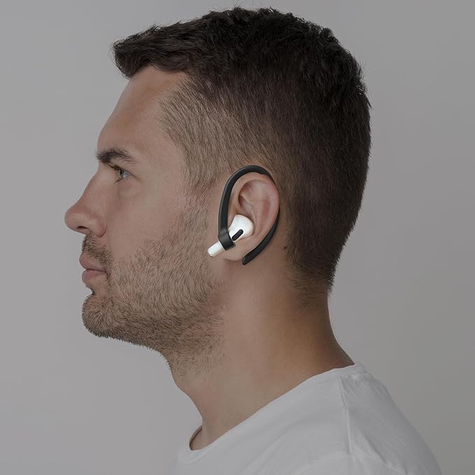 2 Pairs AirPods Ear Hooks for AirPods Pro 2, AirPods Pro, AirPods 4, 2 & 1 - Image 2