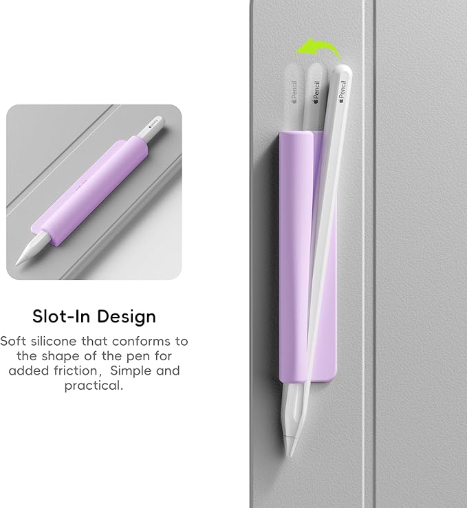 ELETIUO Silicone Pencil Holder Sleeve, Compatible - Image 3