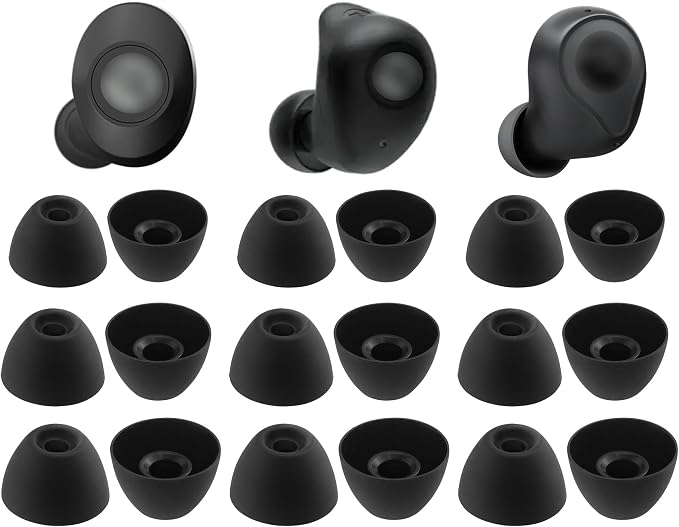 Replacement Silicone Ear Tips for Ray-con E25, Ray-con Everyday/Fitness Earbuds by Unknown