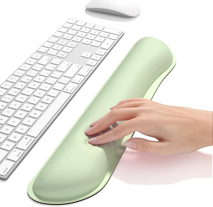 Dapesuom Enlarge Keyboard Wrist Rest, Memory Foam Keyboard Wrist Cushion - Image 5