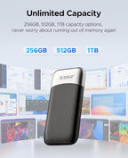 ORICO 1TB Portable SSD, Compact - Image 4
