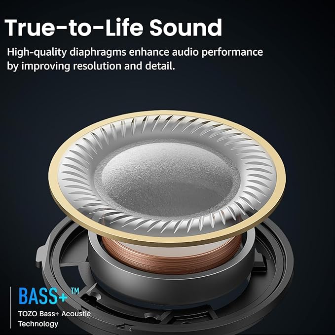 TOZO A1 Wireless Earbuds Bluetooth 5.3 Light Weight in Ear IPX5 Waterproof - Image 9