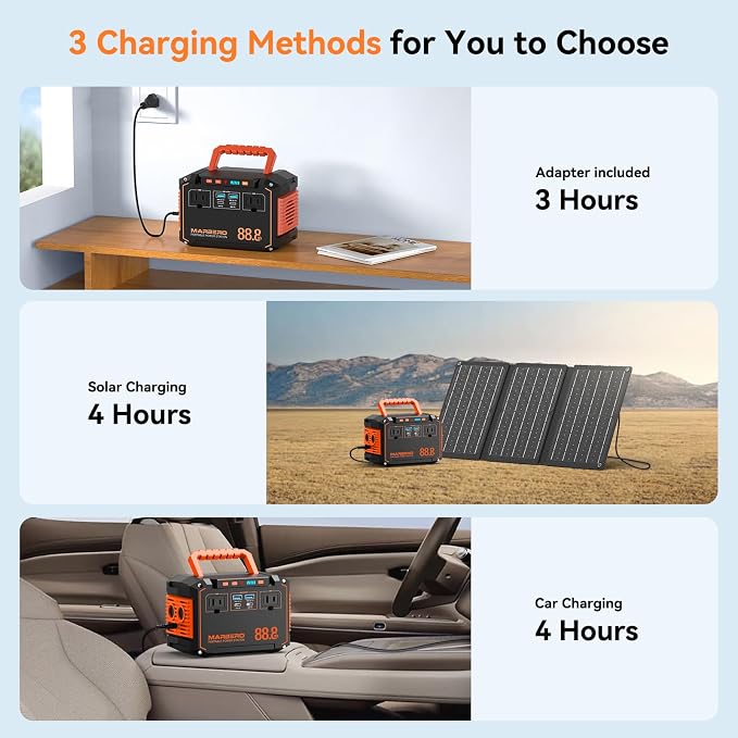 MARBERO 88.8Wh Portable Power Station - Image 6