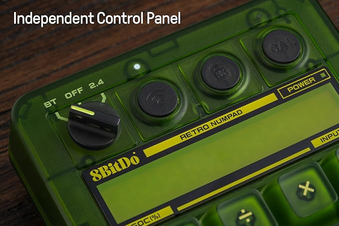 8Bitdo 18 Key Retro Mechanical Numpad, Supports PC & Standard Calculator Mode - Image 5