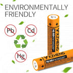 AAA Battery 8PCS 1.2V 630mAh NI-MH Rechargeable HHR-65AAABU - Image 6